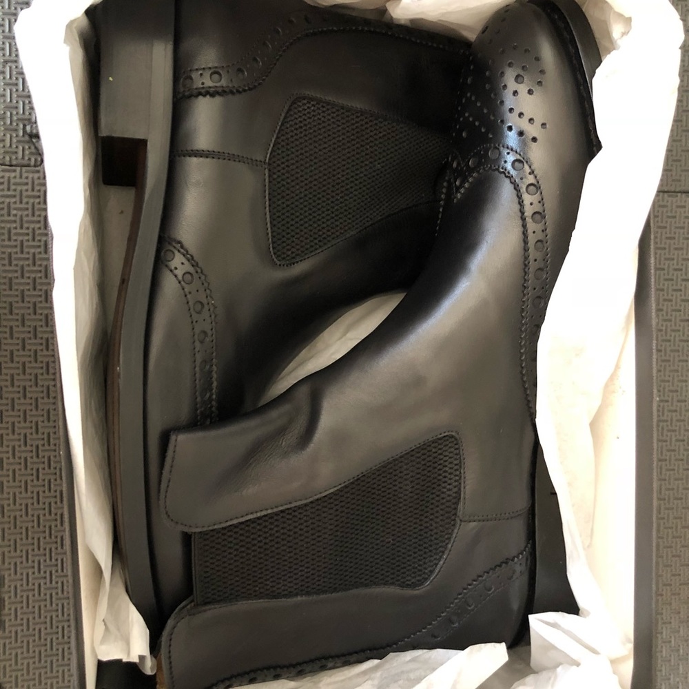 Wall + Water - Wingtip Chelsa boots